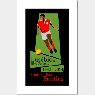 Eusébio Posters and Art